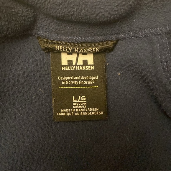 Men’s helly Hansen 1/4 zip sweater - Picture 2 of 2